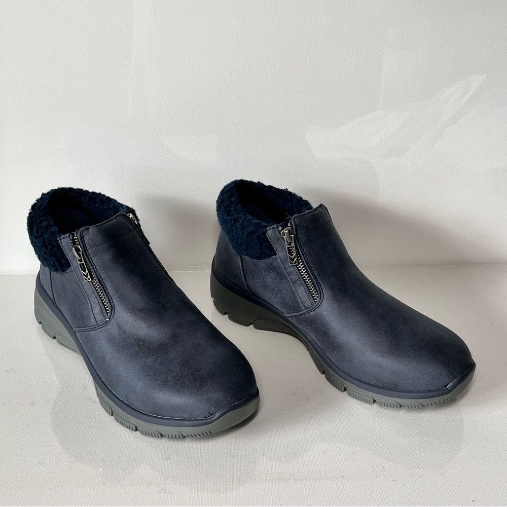 Skechers Easy Going Social Mode Water Repellent Vegan Ankle Boots